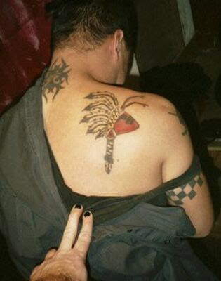 Adam Ants Tattoos